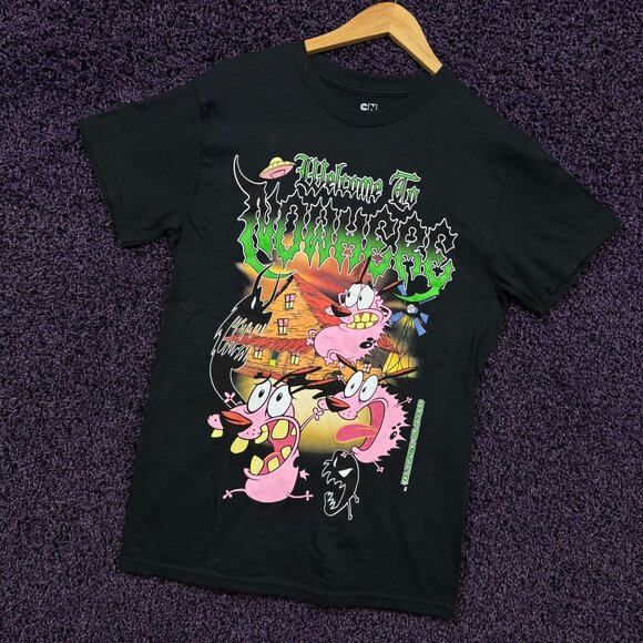Courage the Cowardly Dog Welcome To Nowhere T-Shirt Size Medium - Picture 3 of 4